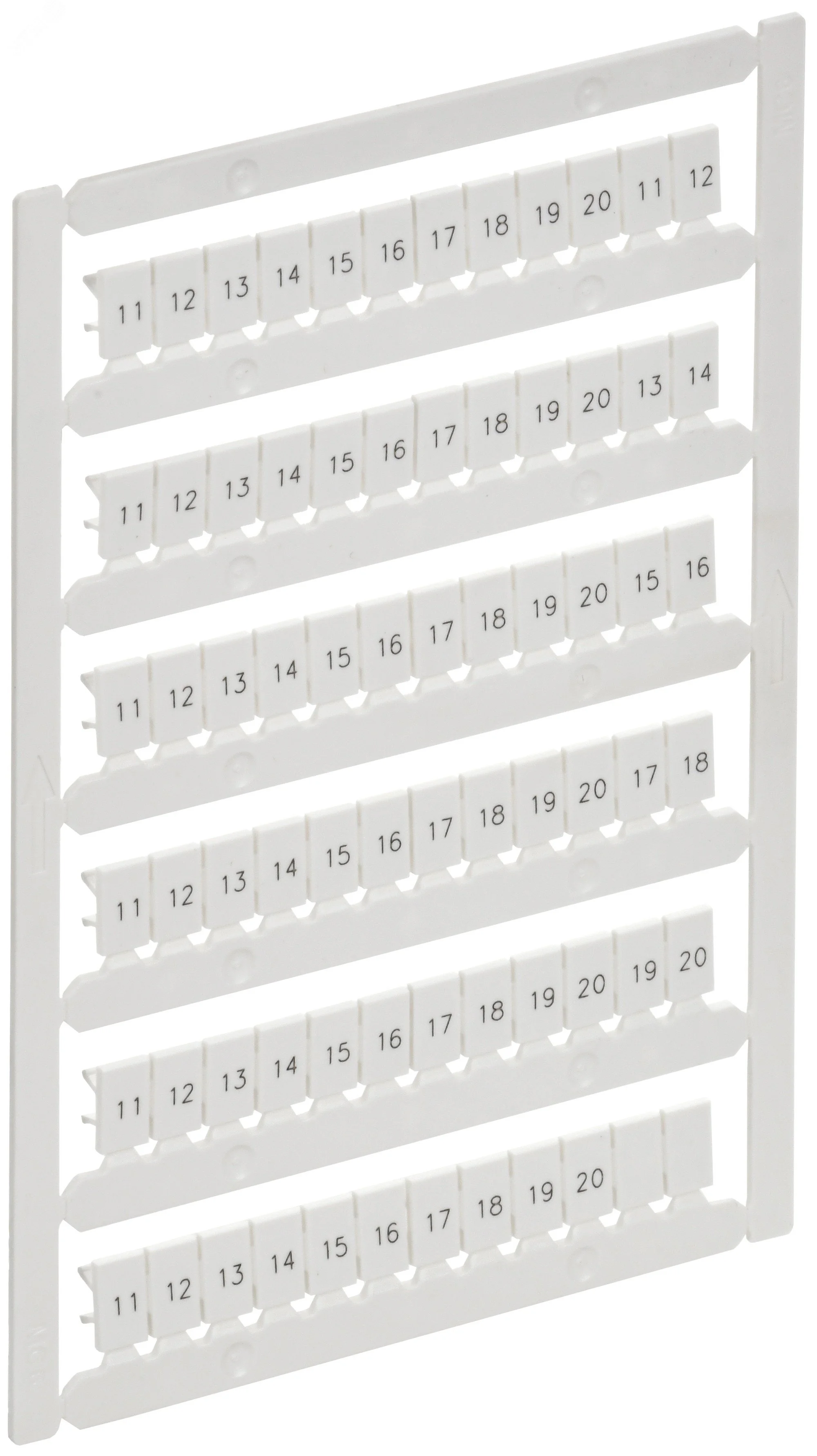 ARMAFIX Маркер для CTS/CP 4мм2 с символами 1120 IEK AF-CT10D-M-004-02
