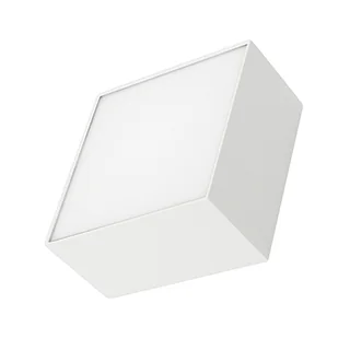 Светильник SP-QUADRO-S120x120-13W Warm3000 (WH, 120 deg, 230V) 034775 - Накладной светильник. Мощность 13 Вт, св. поток 540-680 лм, 52 лм/Вт, теплый 3000 K, CRI>90, угол 120°, напряжение питания 230 В. Белый квадратный корпус из алюминия, экран PC, степен