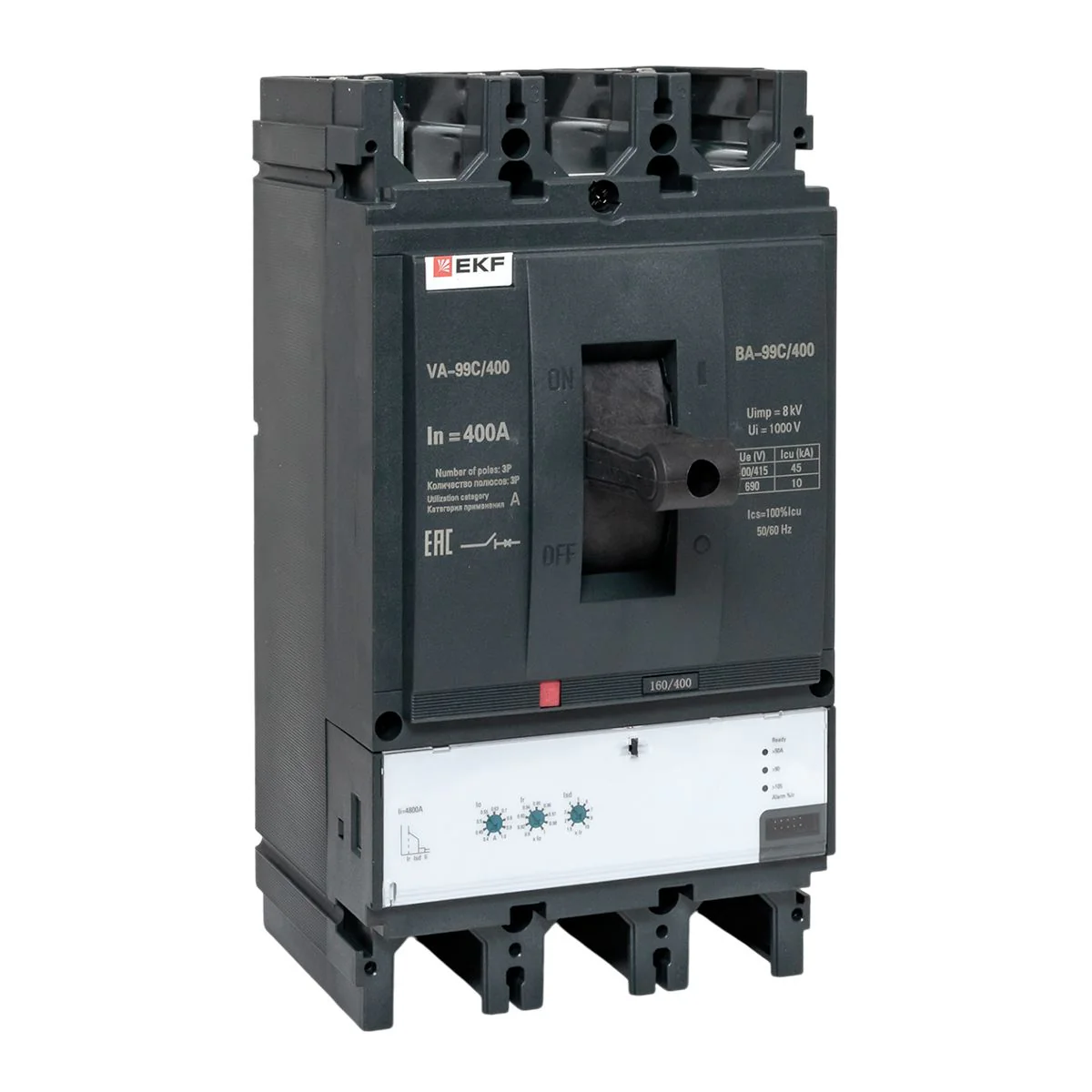 Выключатель автоматический ВА-99C (Compact NS) 400/400А 3P 45кА EKF PROxima(кр.1шт)