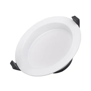 Светильник IM-CYCLONE-R145-14W Warm3000 (WH, 90 deg) 023206(2) - Встраиваемый светильник "Даунлайт" 14Вт. Цвет свечения ТЕПЛЫЙ БЕЛЫЙ 3000К. Световой поток 1090 лм, угол 90°, CRI>80. Белый корпус. Питание AC220-240V. Габариты: O143х59 мм, врезное отверстие