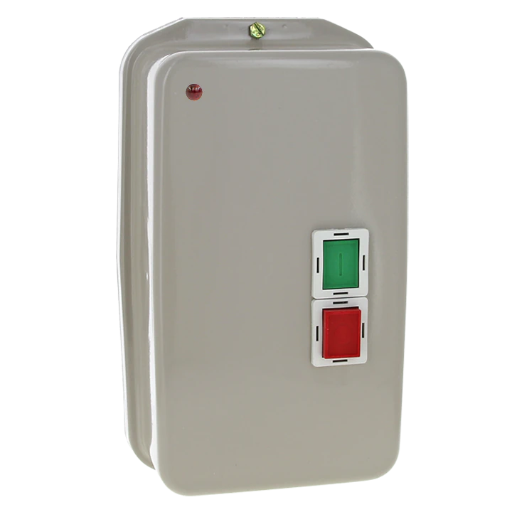 Пускатель в корпусе IP65 КМЭ 95А 400В с РТЭ Ir-80-93А и индик. PROxima ctrp-r-95-400v-led