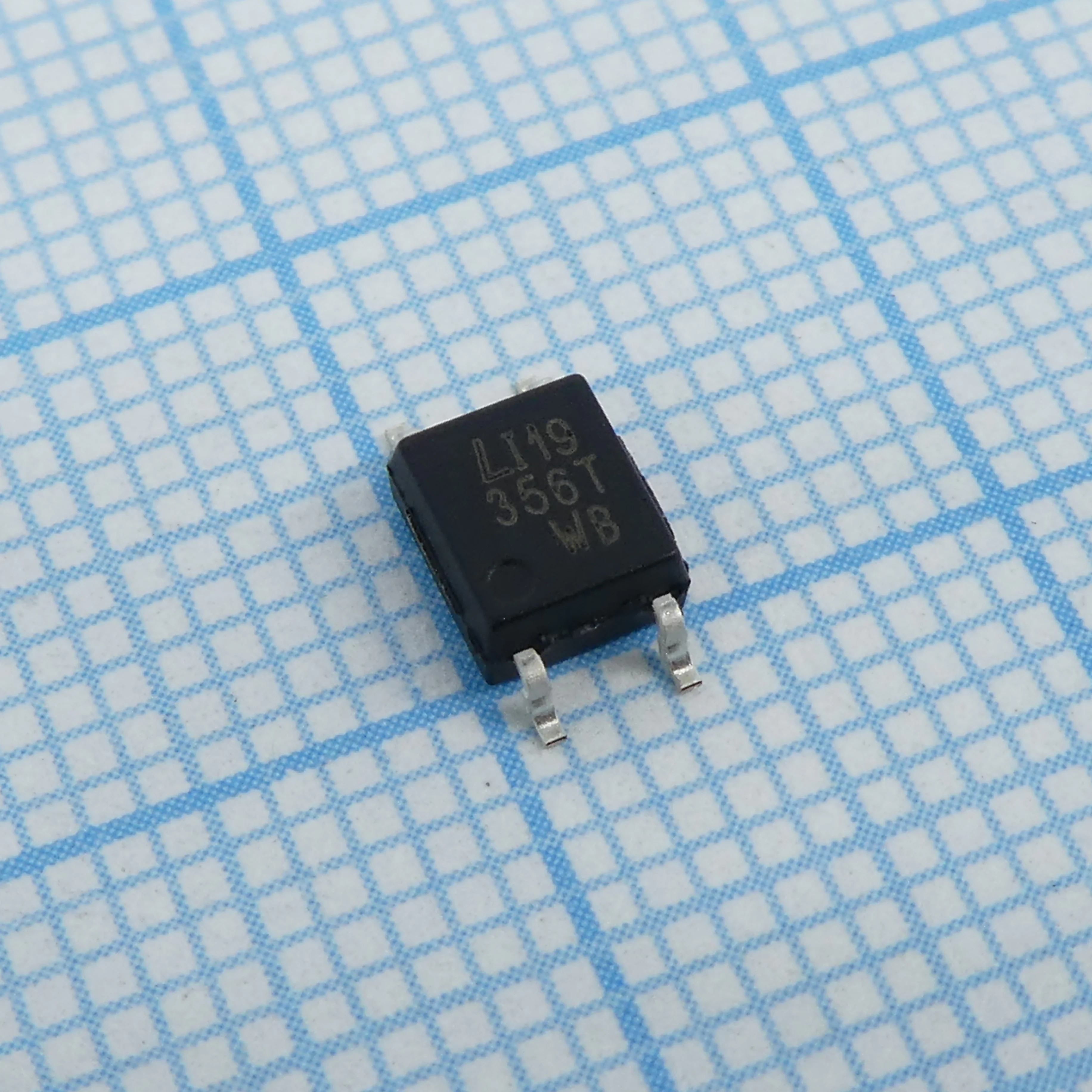 LTV-356T-B - Оптопара транзисторная одноканальная 3.75кВ /80В 0.05A Кус=130...260% 0.17Вт -30...+110°C