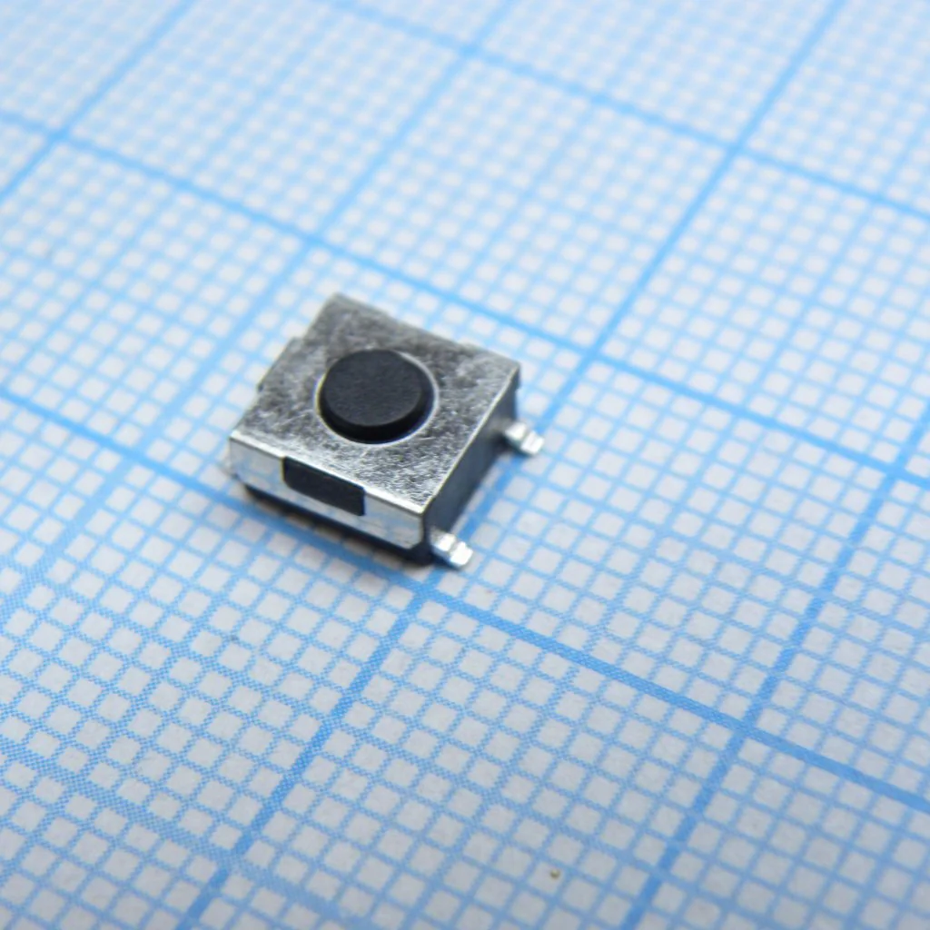 1-1437565-6 - Кнопка тактильная h=3.1 мм SMD SPST