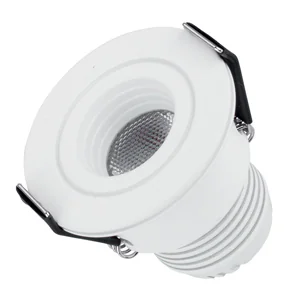 Светодиодный светильник LTM-R45WH 3W Warm White 30deg 015398 - Врезной круглый мебельный светильник 3Вт, корпус белый алюминий. Цвет ТЁПЛЫЙ БЕЛЫЙ 2700-3000K. Светодиод 1х3W CREE XPE. Св.поток 140-160лм, угол 30°. Питание 180-240VAC, 3Вт, 700mA 3-5V, драйв