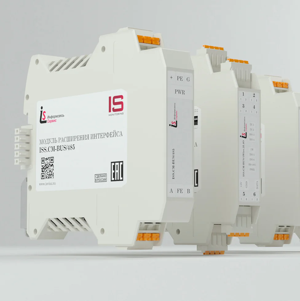 ISS.CM-BUS/1Wire ISS.CM-BUS/1Wire - Модуль расширения интерфейсов добавляет 1 внешний интерфейс 1Wire