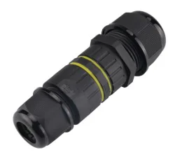 Муфта соединительная, 3 пол., 1 вх 4 вых M25-3P (L19-3P) - Муфта соединительная М25, кабель/кабель, 3 полюса, IP68, вход 1 кабель / выход 4 кабеля, винтовая фиксация провода, сечение провода: 0.5 - 6 мм кв., номинальные характеристики: 500 V; 32 A; пласти