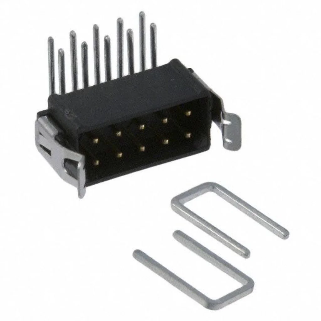 M80-8511042 - Connector Header Through Hole, Right Angle 10 position 0.079" (2.00mm)