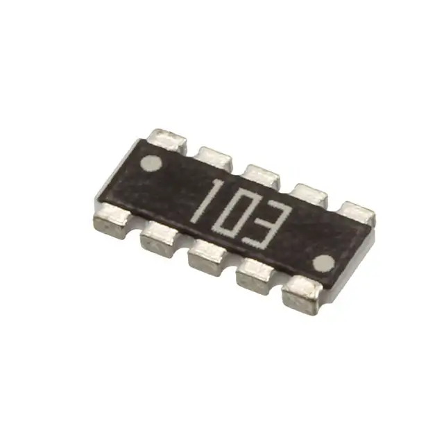 YC358TJK-0710KL - Резисторная сборка SMD 1225 8 резисторов по 10кОм с общей точкой