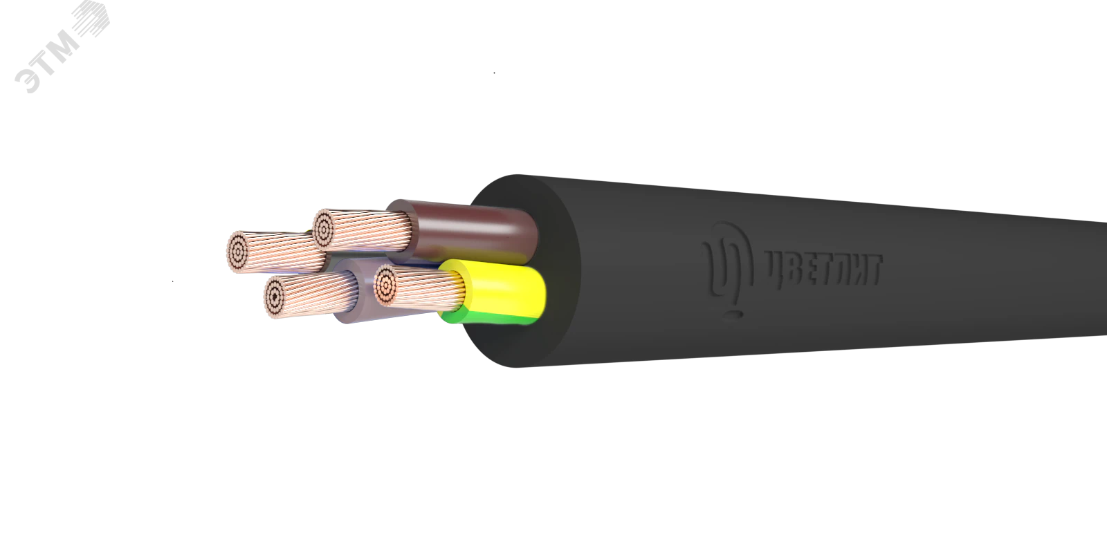 Кабель КГ-ХЛ 3х10+1х6 (PE) 220/380-3 (м) 00-00142653