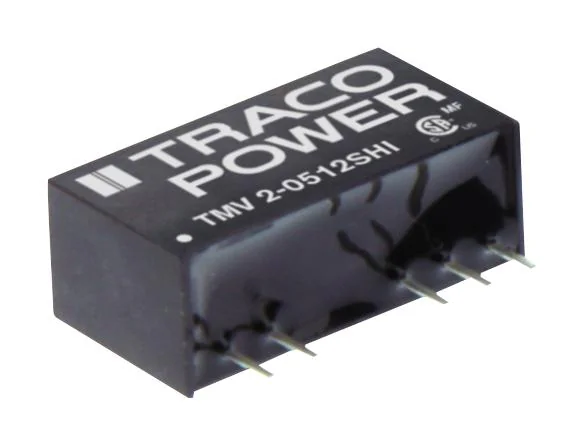 TMV 2-2403SHI - Преобразователь DC/DC на печатную плату вход 24В однополярный выход 3.3В 0.5A 2Вт 4-Pin SIP модульный