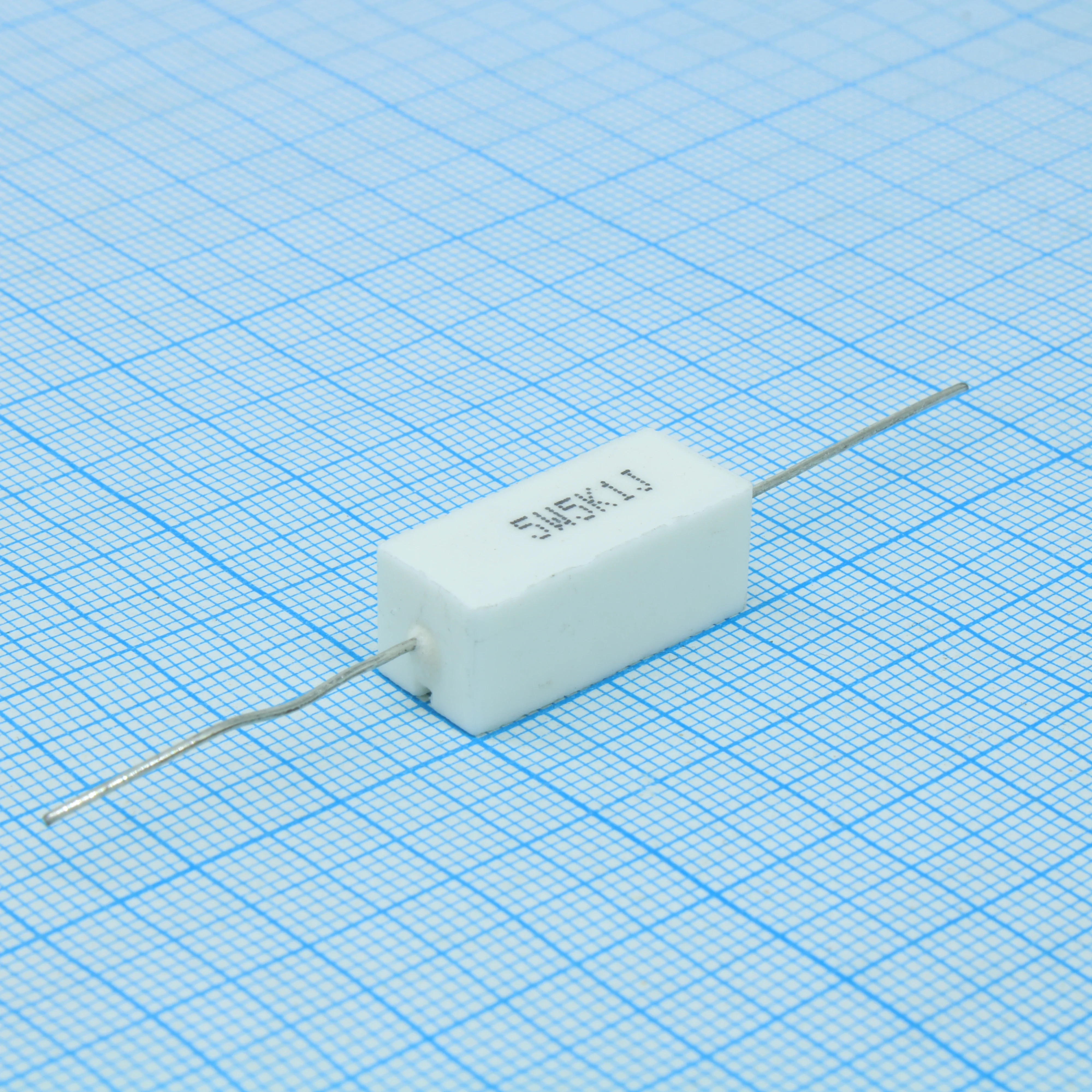 L-KLS6-SQP-5W-5K1RJ - Резистор аксиальный цементный 5Вт 5.1кОм ±5%