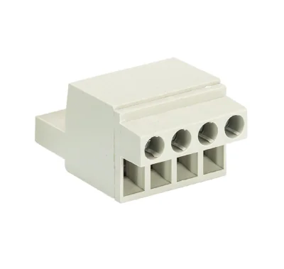 Розетка Wiecon 8213 B / 4 TOP OB - Розеточный разъем, на кабель, прямой, шаг 5,08 мм, 4 полюса, номинальное сечение: 2,5 мм кв., винтовая фиксация провода, 400V, 12А, без маркировки, цвет: серый, серия 8213 B TOP / F