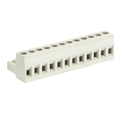 Розетка Wiecon 8113 B / 12 OB - Розеточный разъем, угловой, на кабель, шаг 5,00 мм, 12 полюсов, номинальное сечение: 2,5 мм кв., винтовая фиксация провода, 400V, 12А, без маркировки, цвет: серый, серия 8113 B OB