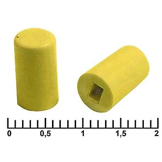 A04 YELLOW - Колпачок для кнопок A04, жёлтый