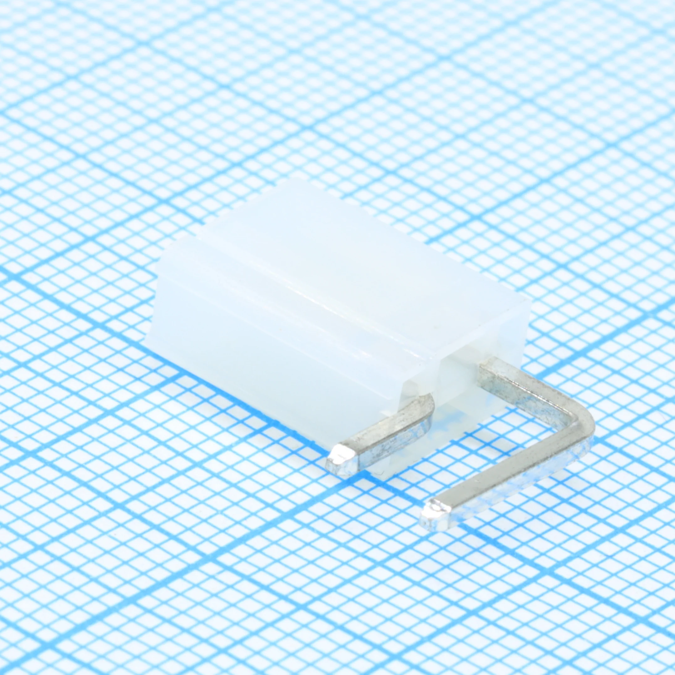 DS1073-01-2X1MR3T6 - Разъем питания (с контактами) Mini-Fit, 2pin, вилка на плату угловая, шаг 4,2мм