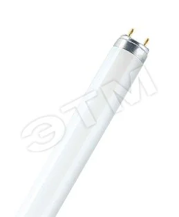 Лампа люминесцентная L 18W/830 LUMILUX 18Вт T8 3000К G13 смол. OSRAM 4058075693050