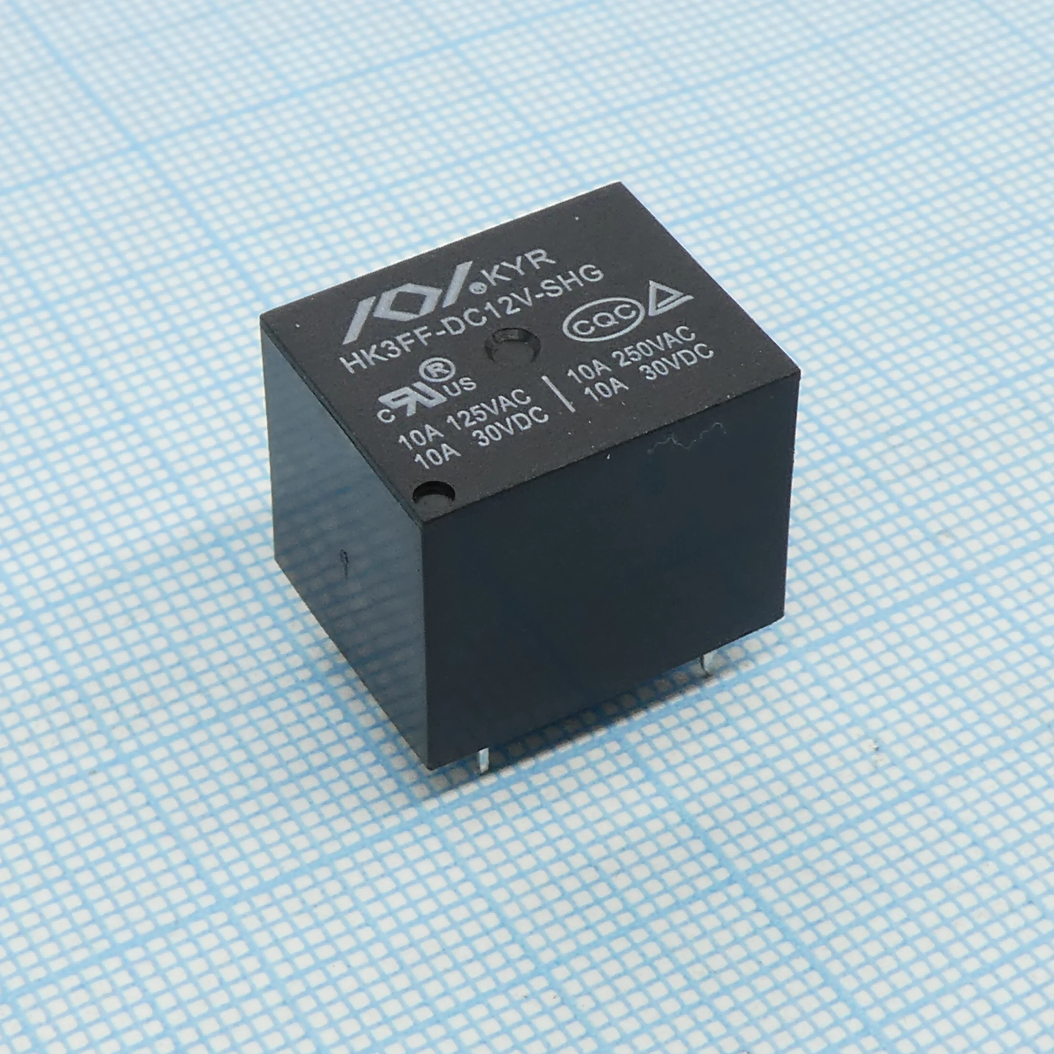 HK3FF-DC12V-SHG - Реле силовое, 10А одна контактная группа-два направления катушка 12В 0.36Вт
