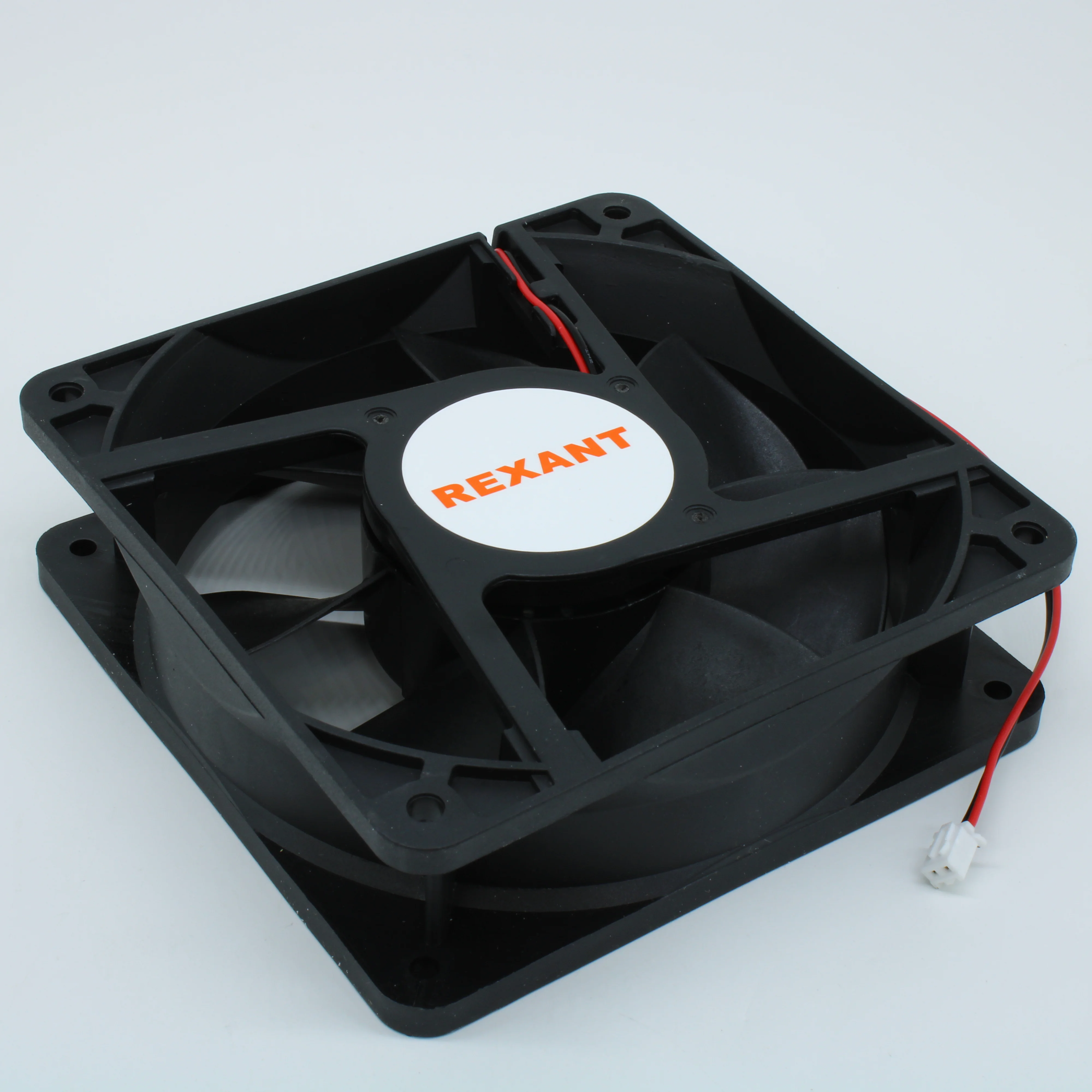RX 12038MS 24 VDC - Вентилятор 24В 120х120x38 2300 об/мин, 143.6.м3/час, 36дБ, подшипник скольжения, тип вывода - провод с разъемом