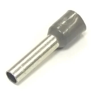 DN04012 GRAY (2.8X12MM) - Наконечник на кабель DN04012, серый, 2.8x12 мм