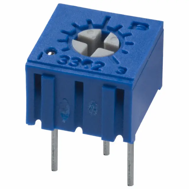 3362P-1-502LF - Потенциометр однооборотный керметный 5кОм 0.5Вт PC PIN