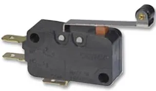 D3V-166-1C5 - Микропереключатель с длинной лапкой c роликом 16А 250В (28.8х10.3х15.8мм) SPDT соединение клеммой