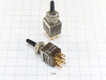 Тумблер ПТ57-8-1В7.850.055-01 "7"