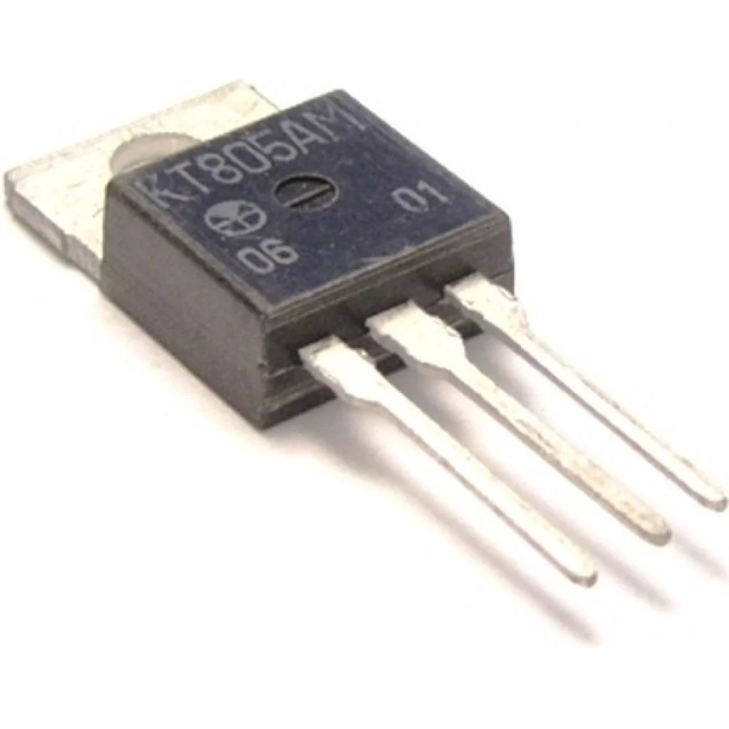 КТ805АМ - Биполярный транзистор, NPN, 60 В, 10 А, 30 Вт