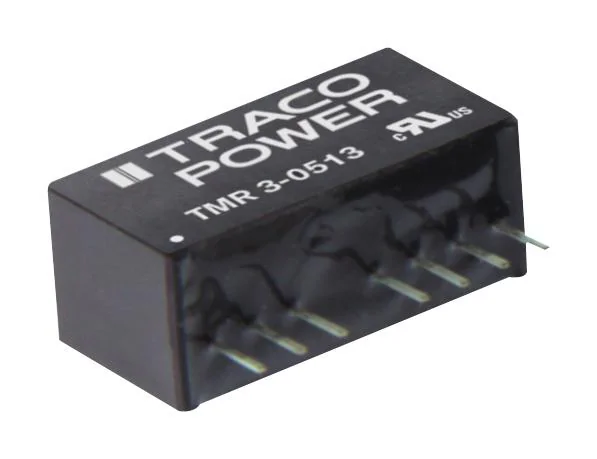 TMR 3-1213 - Преобразователь DC/DC на печатную плату вход 12В выход 15В 0.2A 3Вт 7-Pin SIP