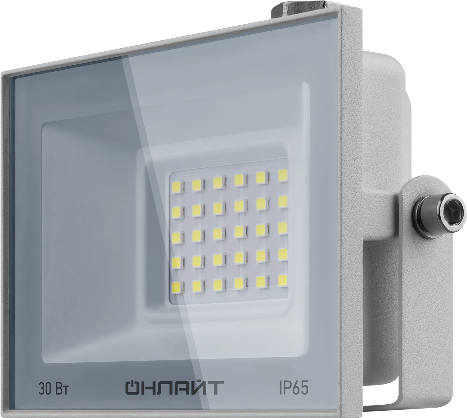 Прожектор светодиодный 90 135 OFL-30-6K-WH-IP65-LED 30Вт 6000К IP65 2400лм бел. 90135