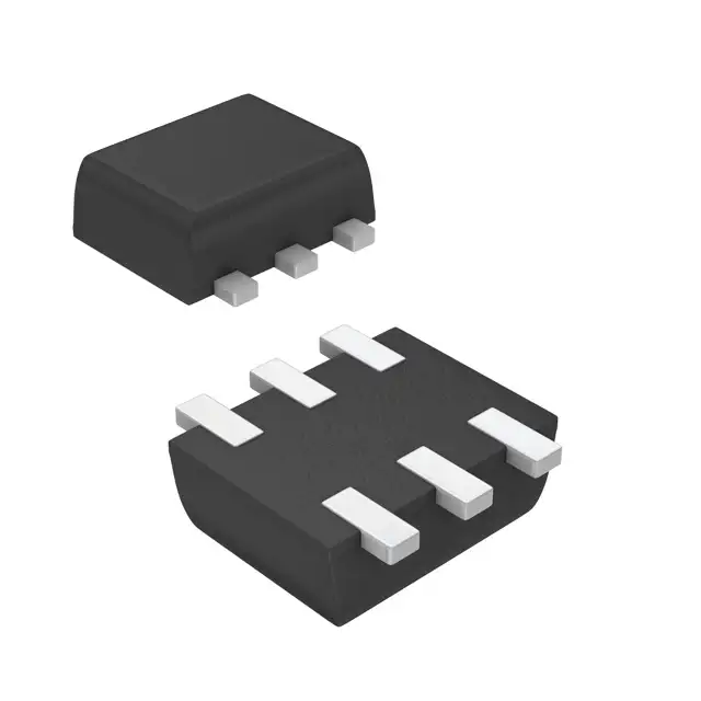 FDY1002PZ - Сборка из полевых транзисторов, 2P-канальный, 20 В, 0.83 А