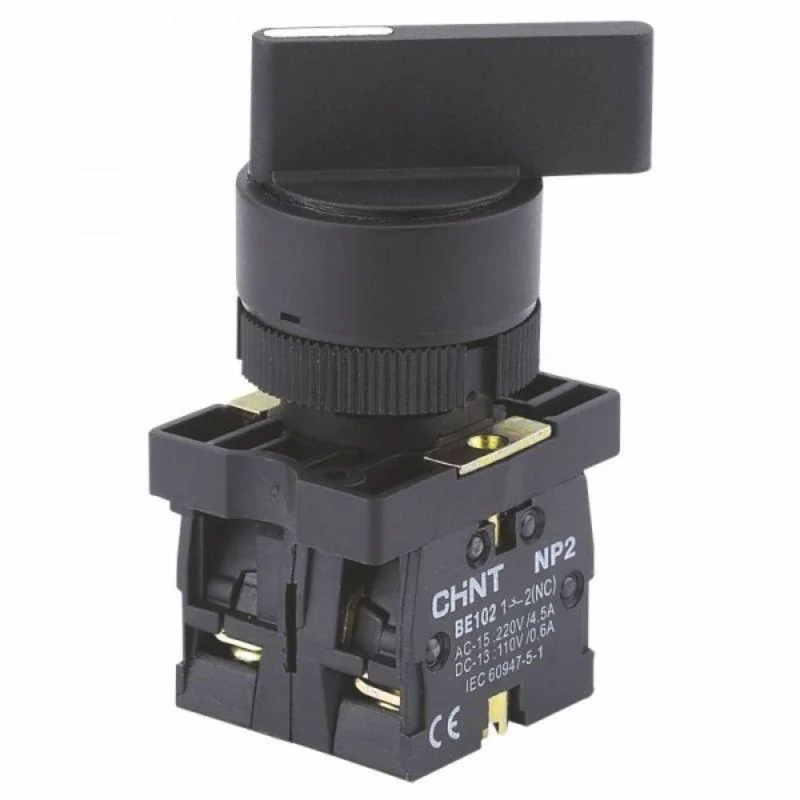 Переключатель NP2-EJ53 3 полож. с возвратом 2НО IP40 574828