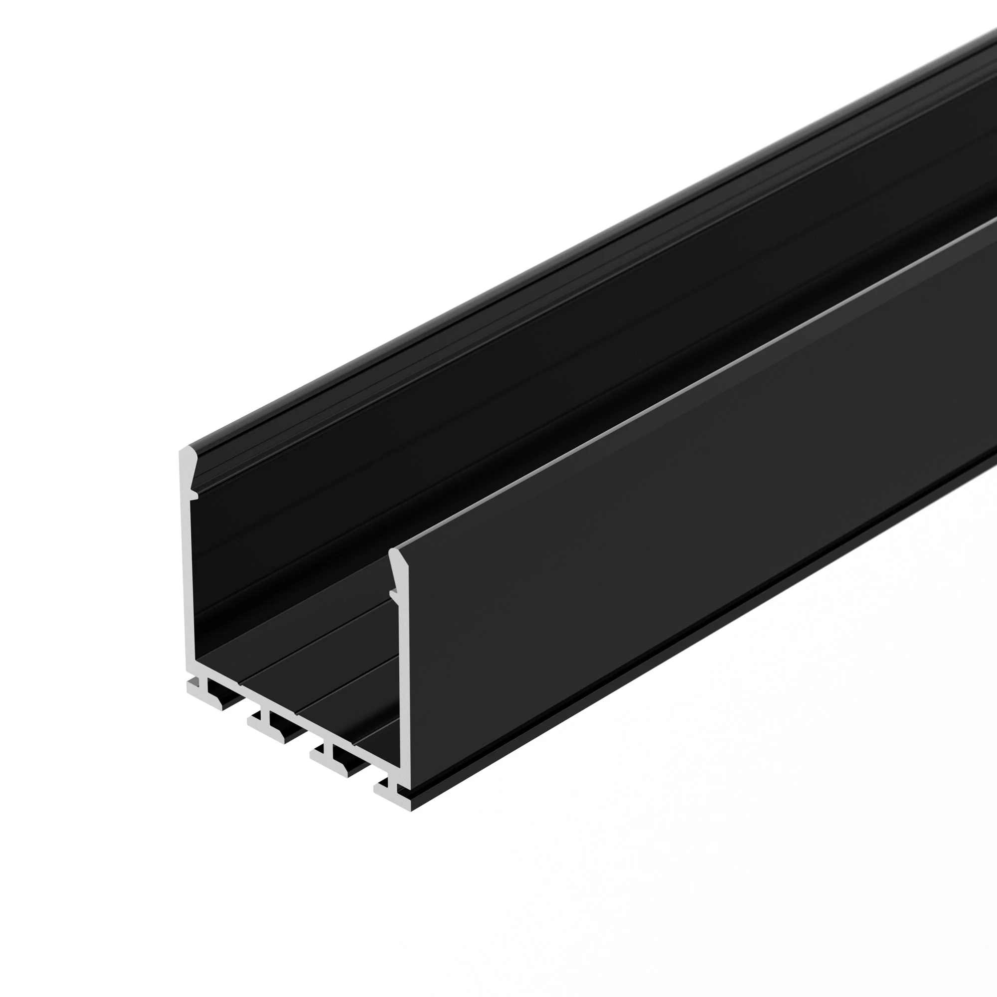 Профиль PLS-LOCK-H25-2000 ANOD Black 028123 - Алюминиевый анодированный профиль для светодиодных лент и линеек. Анодированный в чёрный цвет. Габаритные размеры (LхWхH): 2000x26x25 мм. Ширина площадки для ленты 24 мм. Экраны, заглушки и другие аксессуары п
