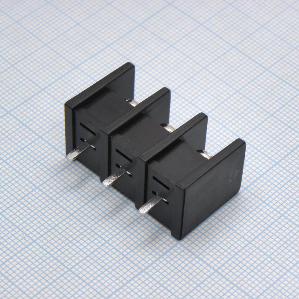 DG55C-B-03P-13-00A(H) - Барьерный клеммный блок 3 контакта. Серия DG55C-B
