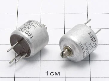 Резистор СП4-1В-0.25 1.5К ВС-2