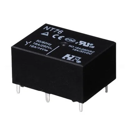 NT76-C-S-DC5V-0.45W - Реле силовое, 16А одна контактная группа-два направления катушка 5В 0.45Вт
