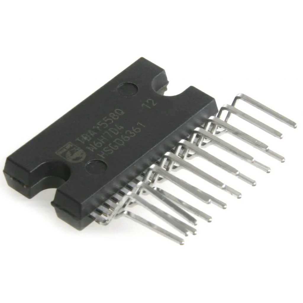 TDA1558Q - УHЧ 4 x 11Вт, 2 x 22Вт (14.4В/4 Ом)