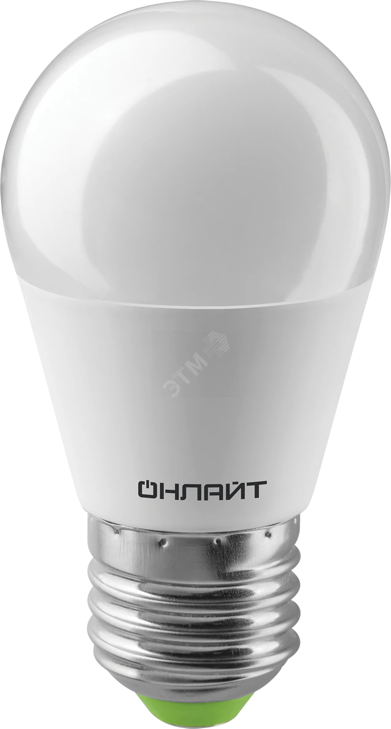 Лампа светодиодная LED 10вт Е27 дневной матовый шар 21222