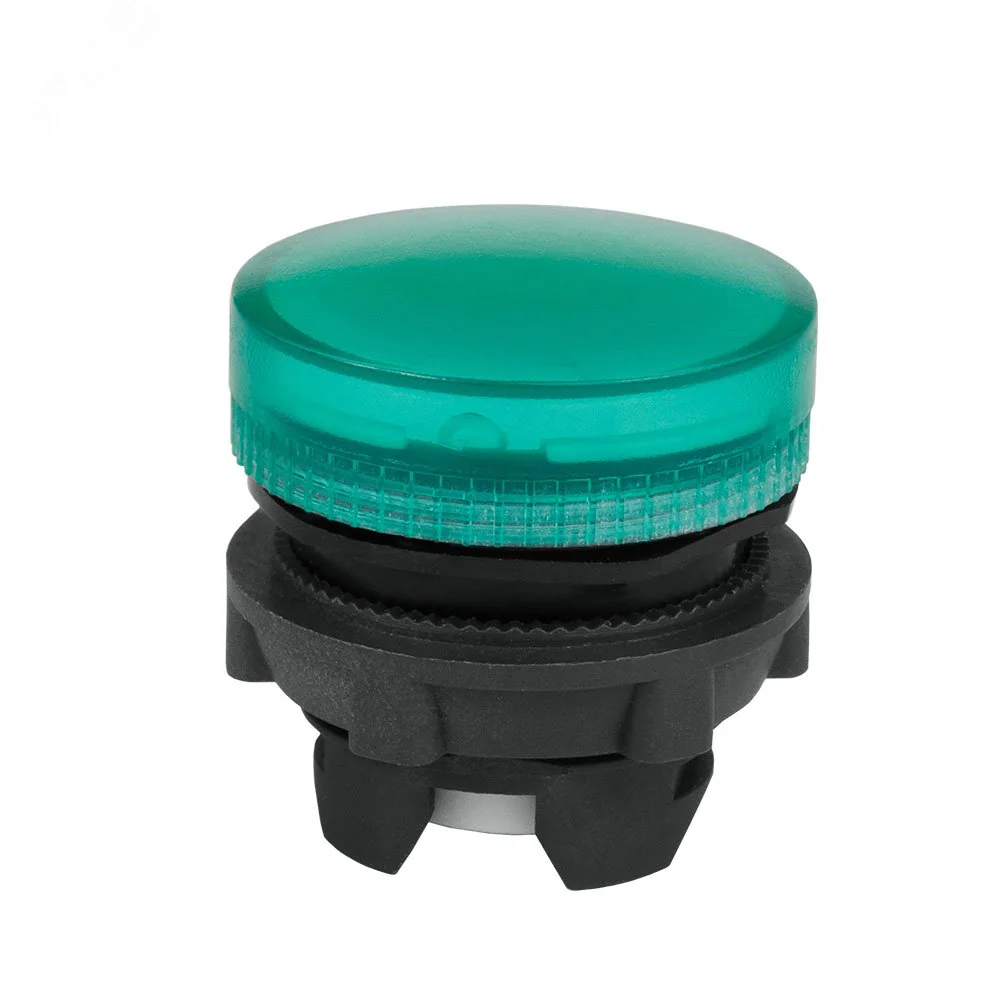 Головка сигнальной лампы OptiSignal D22 A5-L-3 зеленая пластик ZB5AV033 332301