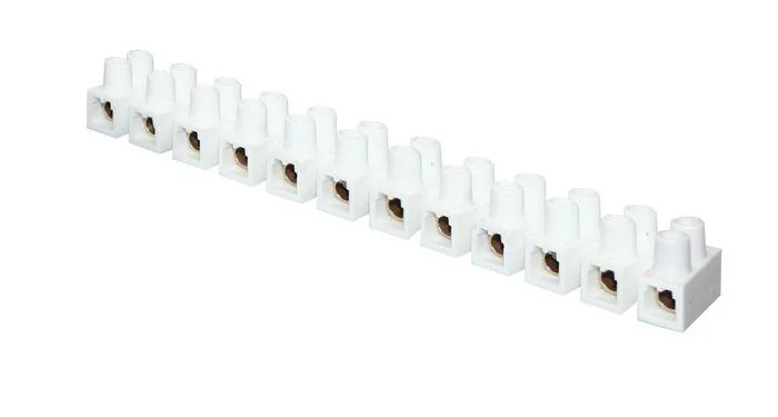Колодка клеммная 6кв.мм 5А полистирол бел. (уп.10шт) PROxima plc-KK-6-5-ps-w