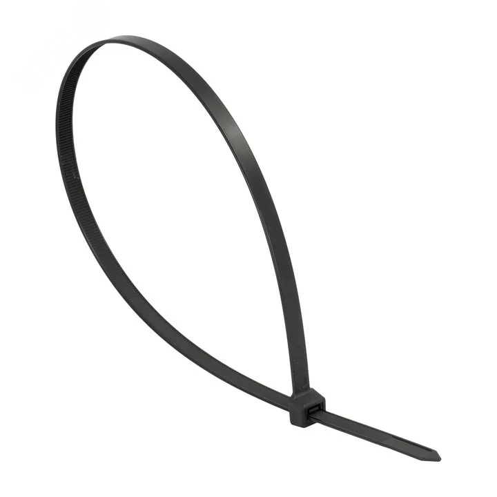 Хомут P6.6 стандартный (ч), 2.5x160 (100шт) FlexLock PROxima plc-fl-ctsb-2.5x160