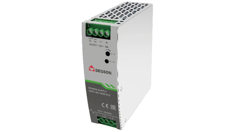 Блок питания DPS1-WI-120W-D24 - Источник питания, однофазный, 24V / 5A / 120W; диапазон входных напряжений: 180 - 550VAC / 254 - 780VDC, монтаж: на DIN рейку, температура окружающей среды –25°C…+70°C