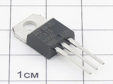 Тиристор BTA16-600B