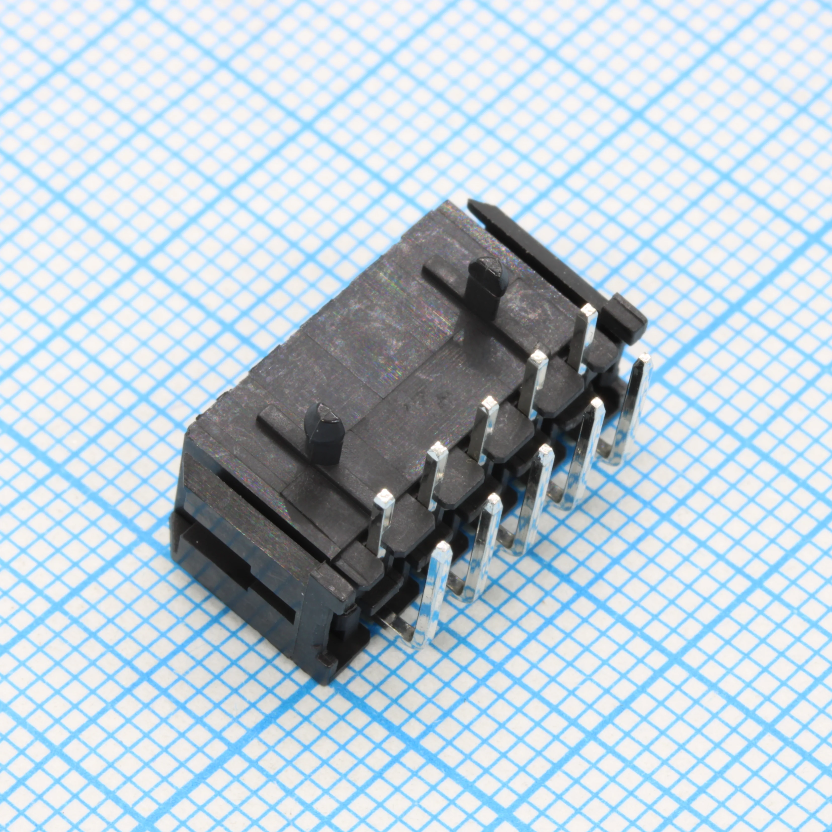 DS1073-04-2X5MRB6 - Разъем штыревой двухрядный угловой на плату