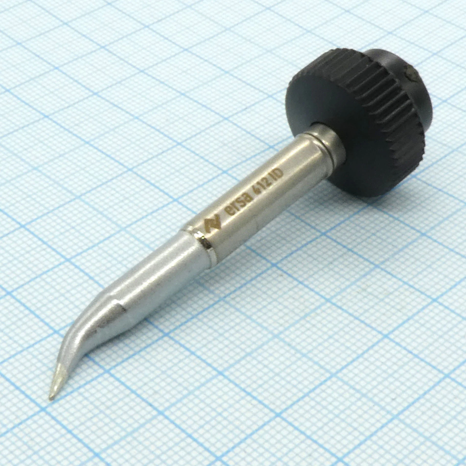 0612ID - Жало паяльное для паяльника ERSA TechTool, конус изогнутый 0,4 мм