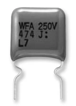 ECWF2154JAQ - Конденсатор металлоплёночный полипропиленовый 0.15мкФ ±5% 250В (13х5.6х14.7мм) радиальный 10мм 105°С россыпь