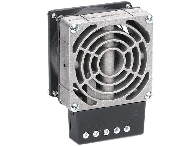 Обогреватель на DIN-рейку с вентилятором 300Вт 230В IP20 Quadro PROxima heater-vent-q-300-20
