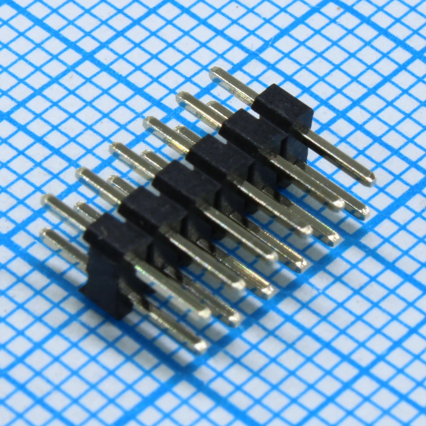 DS1025-05-2X6P8BV1-B - Вилка штыревая 2.0мм 2x6 прямая