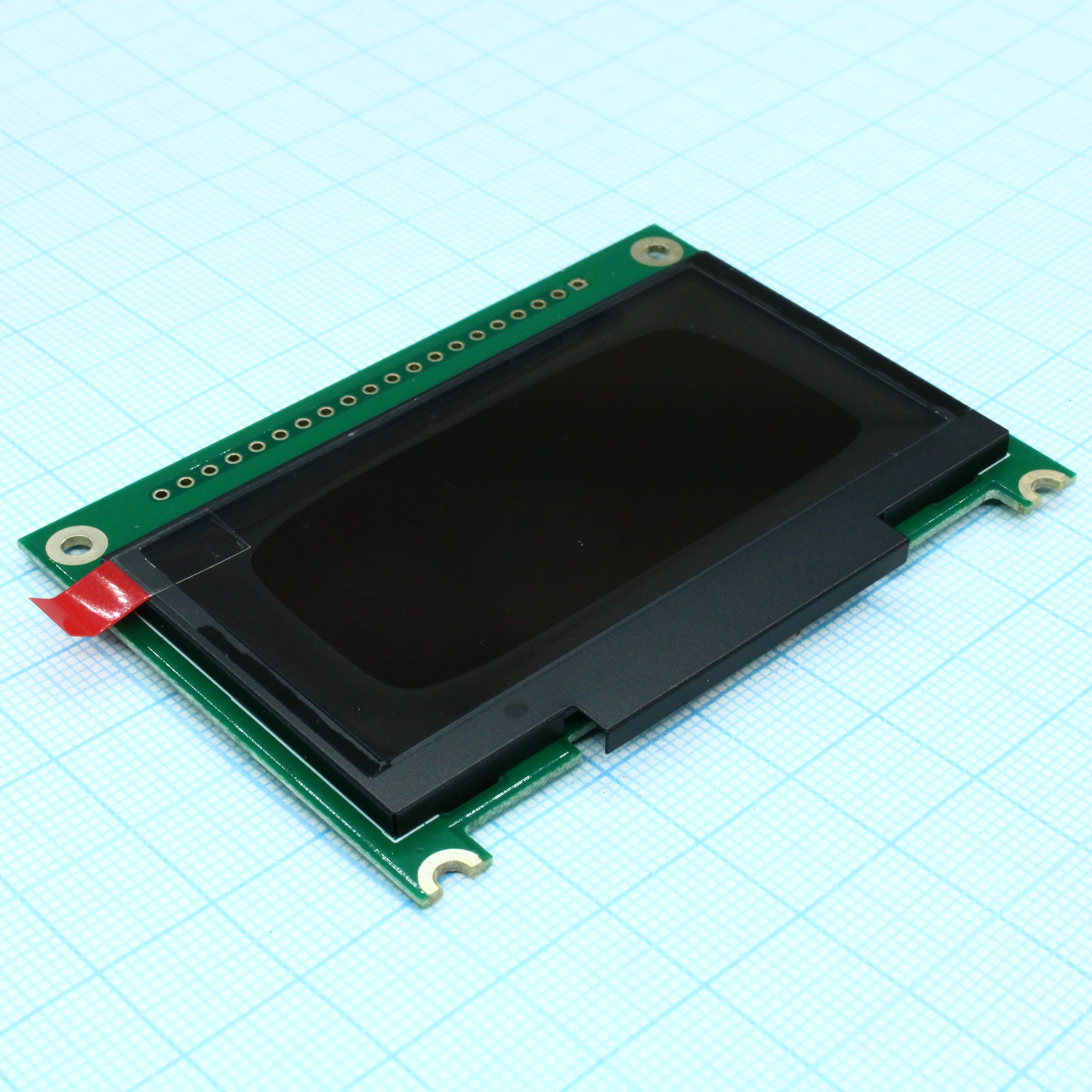 MI12864AKO-Y - OLED 2.7'', 128x64, COB, интерфейс 8 bit параллельн. 6800/8080/последоват. SPI/I2C, Yellow color, VDD = 4.5 ... 5.0 В, -30 ...70 C