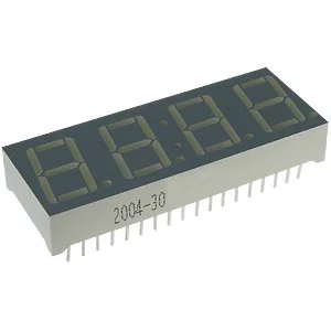 CA56-11EWA - 4-х разрядный индикатор 14,22мм/красный/625нм/1.9-8мкд
