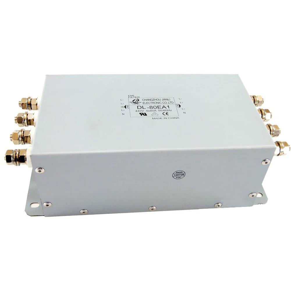 DL-80EA1 - Трехфазный сетевой фильтр 3х80А 250В